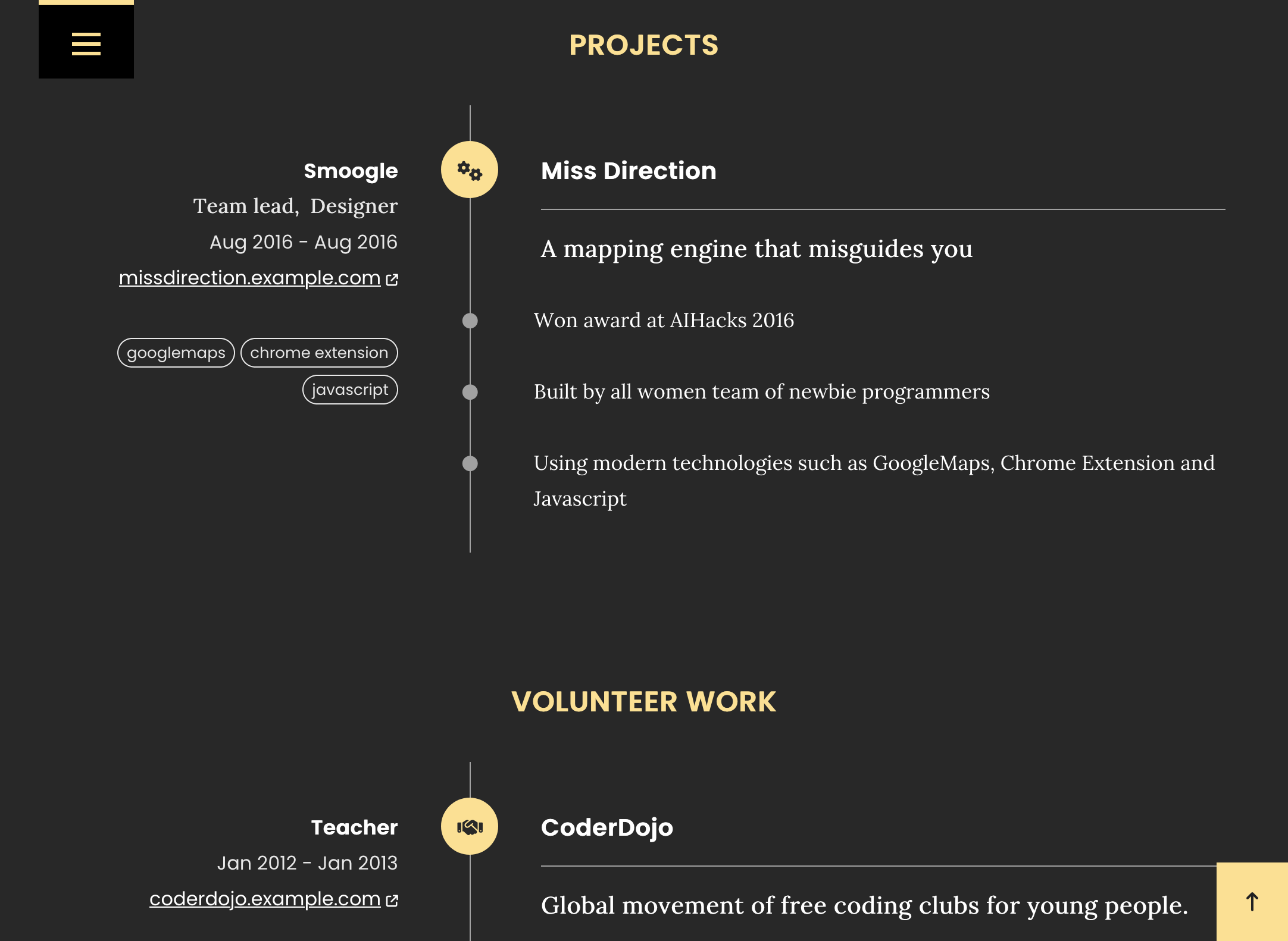 GitHub - asbjornu/jsonresume-theme-golden